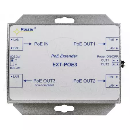 Front extendera PoE EXT-POE3