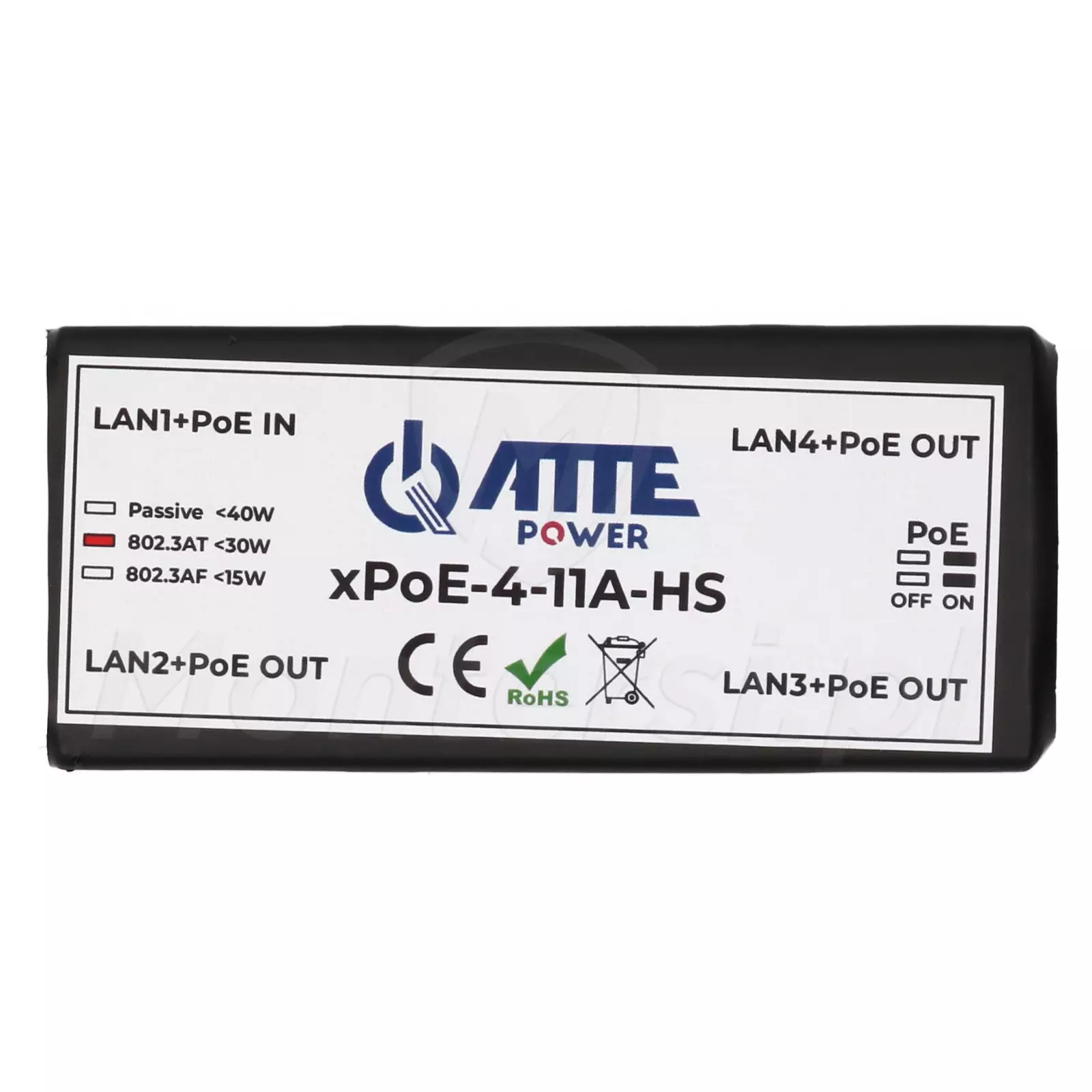 Extender ATTE xPoE-4-11A-HS