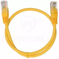 Patchcord UTP 5e o długości 0.5 m