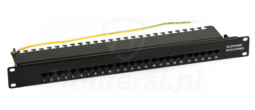 Patch panel 25 x 8P4C