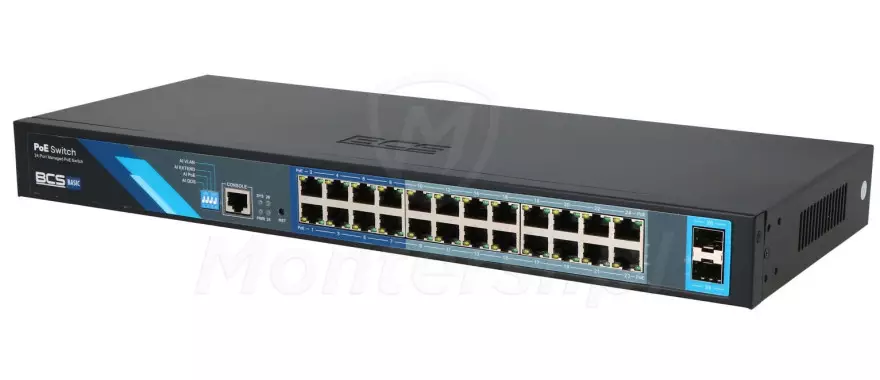 Switch PoE BCS-B-SP24G-2SFP-M