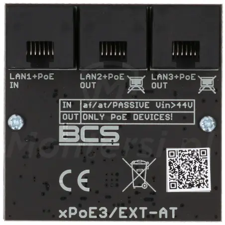 Extender PoE BCS-xPoE3/EXT-AT