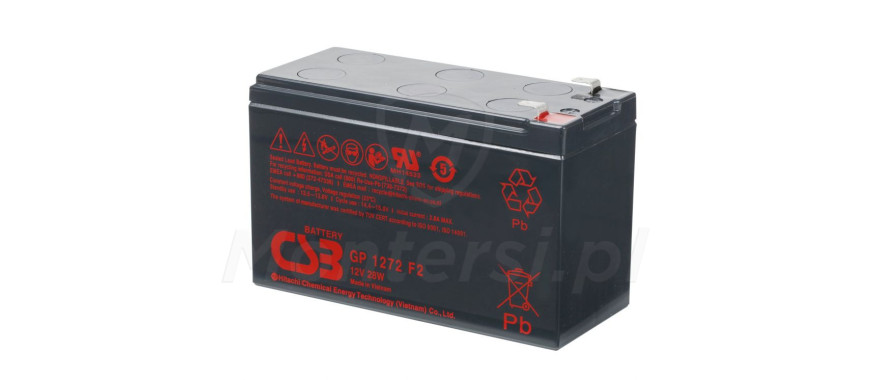 Akumulator bezobsługowy CSB GP1272F2