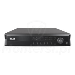 Front rejestratora IP BCS-U-NVR3206-A-4K-16P(8TB)