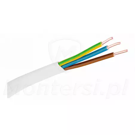 Przekrój kabla energetycznego YDYp 3x2.5